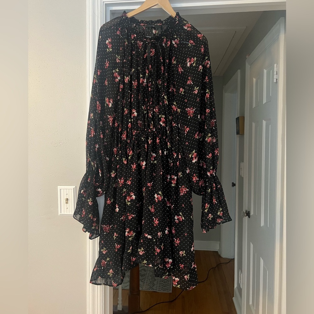Floral Long Sleeve Dress
